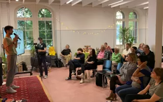 Vardon am Ting-Geschichten event in Basel